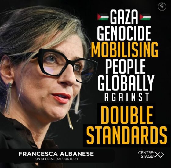GAZA GENOCIDE MOBILISING PEOPLE GLOBALLY AGAINST DOUBLE STANDARDS