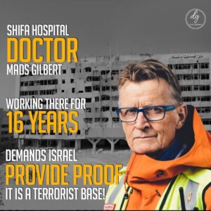 Shifa hospital doctor – MADS GILBERT