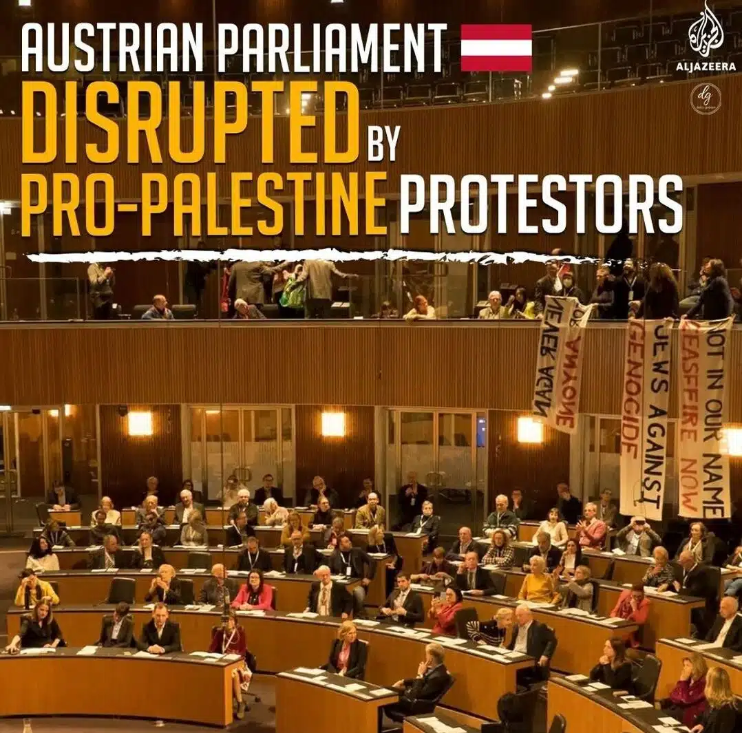 AUSTRIAN-PARLIMENT-DISRUPTED-BY-PRO-PALESTINIAN-PROTESTORS-e1705754491590