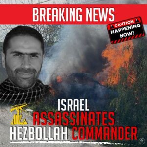 BREAKING NEWS
ISRAEL ASSASSINATES HEZBOLLAH COMMANDER