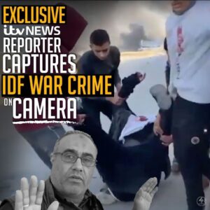 EXCLUSIVE
itv NEWS REPORTER CAPTURES IDF WAR CRIMES ON CAMERA