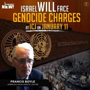إسرائيل ستواجه اتهامات بالإبادة الجماعية
 في محكمة العدل الدولية في 11 كانون الثاني/يناير