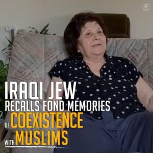 IRAQI JEW RECALLS FOUND MEMORIES OF COEXISTENCE WITH MUSLIMS