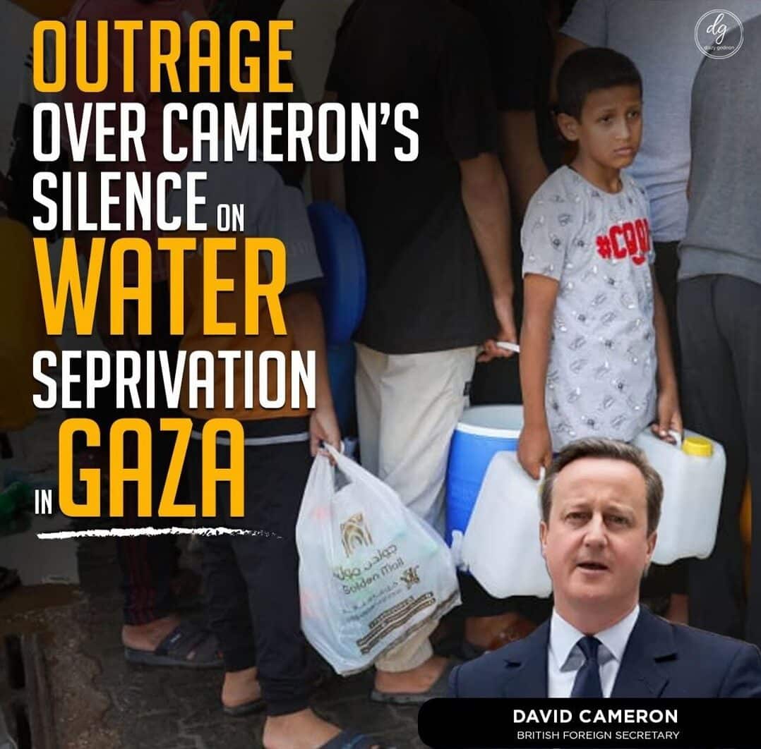 OUTRAGE-OVER-CAMERONS-SILENCE-ON-WATER-DEPRIVATION-IN-GAZA-e1705831355611