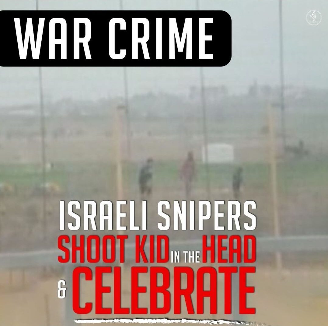 WAR-CRIME-ISRAELI-SNIPERS-SHOOT-KID-IN-THE-HEAD-CELEBRATE-e1706084200686