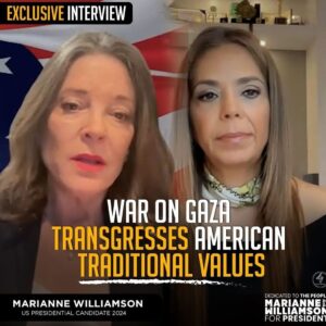 WAR ON GAZA TRANSGRESSES AMERICAN TRADITIONAL VALUES