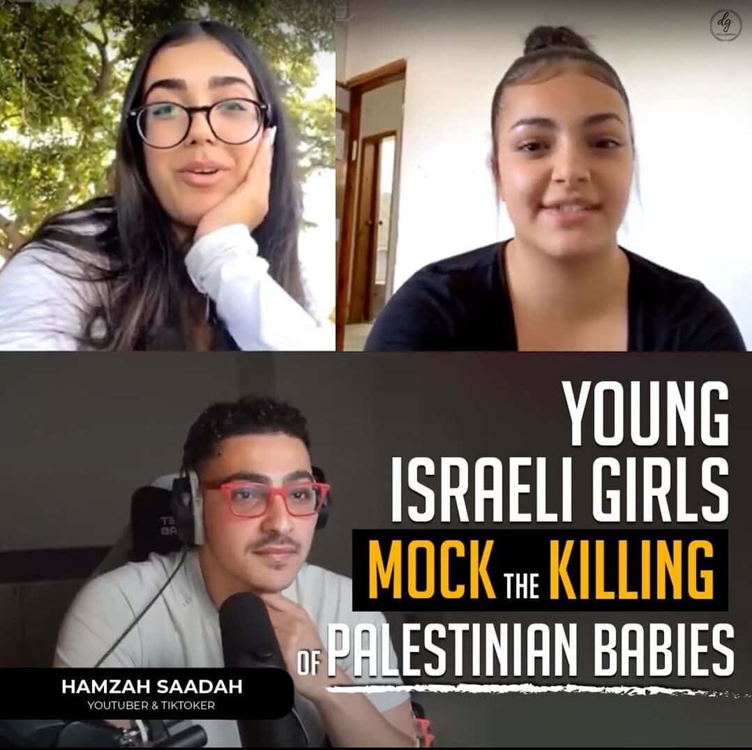 YOUNG-ISRAELI-GIRLS-MOCK-THE-KILLING-OF-PALESTINIAN-BABIES-e1705754530114