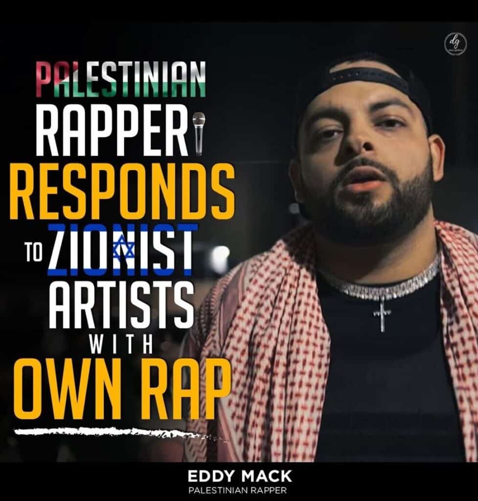 Israel - Hamas War Updates - PALESTINIAN RAPPER RESPONDS TO ZIONIST ...