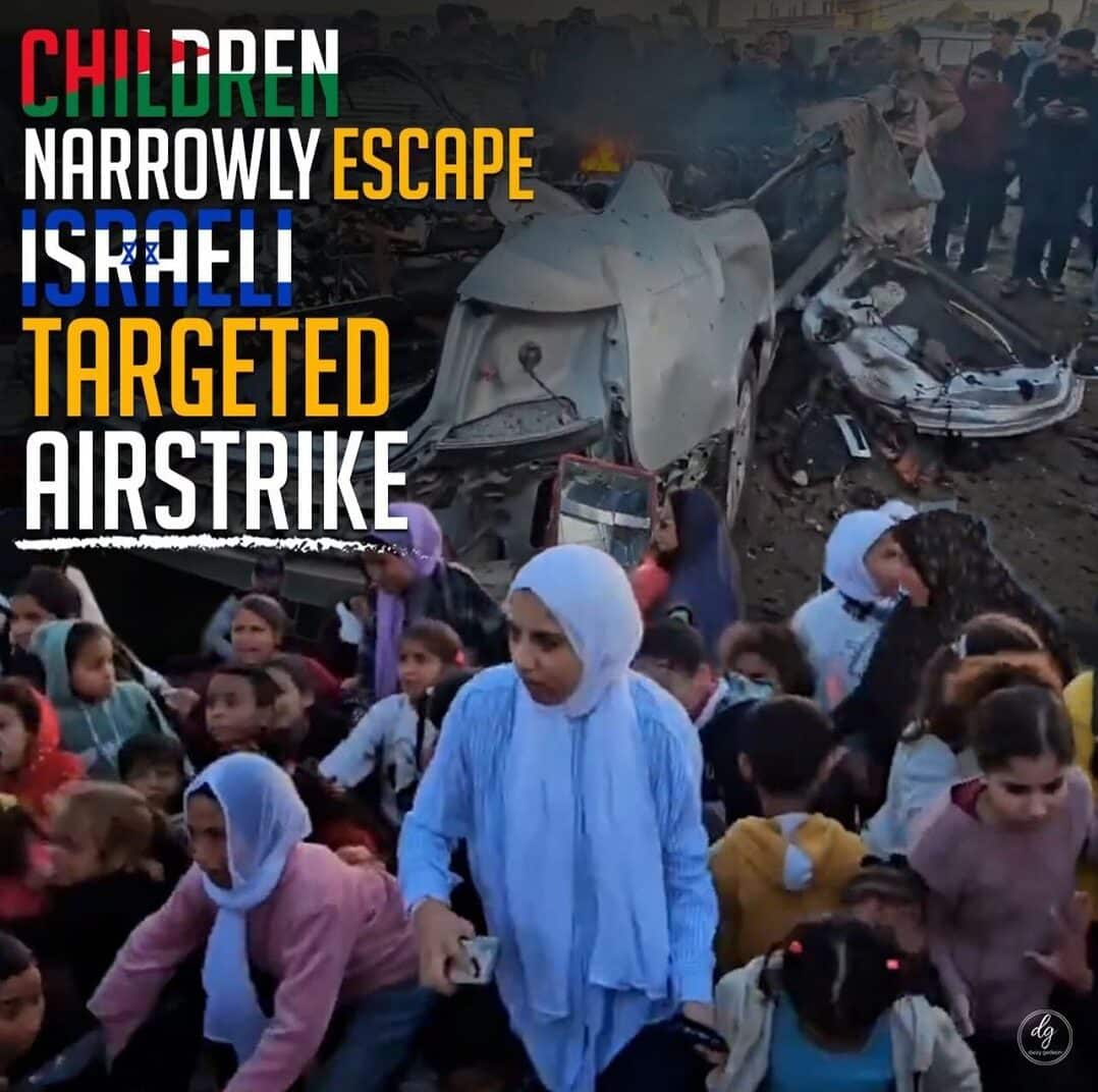 CHILDREN-NARROWLY-ESCAPE-ISRAELI-TARGETED-AIRSTRIKE-e1707567792530