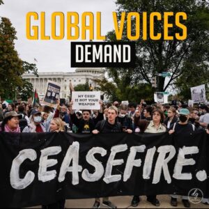 GLOBAL VOICES DEMAND CEASEFIRE