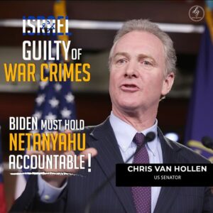 ISRAEL GUILTY OF WAR CRIMES
BIDEN MUST HOLD NETANYAHU ACCOUNTABLE!