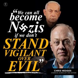 We can all become Nazis if we don’t STAND VIGILANT OVER EVIL