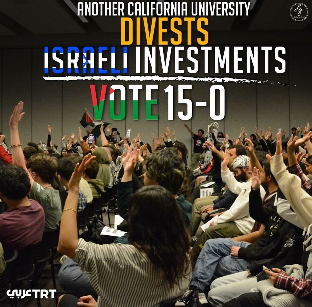 ANOTHER-CALIFORNIA-UNIVERSITY-DIVESTS-ISRAELI-INVESTMENTS-VOTE-15-0-e1709797188229