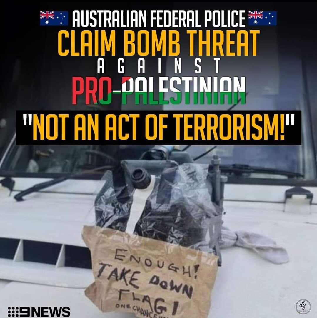 AUSTRALIAN-FEDERAL-POLICE-CLAIM-BOMB-THREAT-AGAINST-PRO-PALESTINIANS-NOT-AN-ACT-OF-TERRORISM-e1711209323154