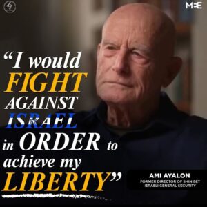 “I would FIGHT
AGAINST ISRAEL
in ORDER to
achieve my
LIBERTY”