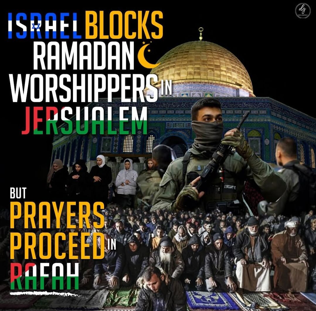 ISRAEL-BLOCKS-RAMADAN-WORSHIPPERS-IN-JERSUPLEM-BUT-PRAYERS-PROCEED-IN-RAFAH-e1710233931165