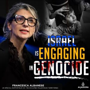 ISRAEL IS ENGAGING IN GENOCIDE