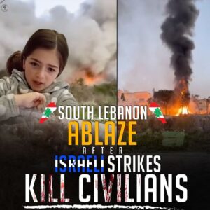 Middle East News 10 SOUTH LEBANON ABLAZE AFTER ISRAELI STRIKES
KILL CIVILIANS