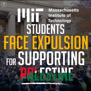 STUDENTS FACE EXPULSION FOR SUPPORTING PALESTINE