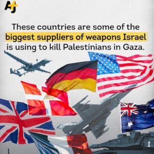 These countries are some of the biggest suppliers of weapons Israel is using to kill Palestinians in Gaza.
