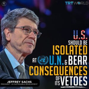 Middle East News 16 U.S. SHOULD BE ISOLATED AT U.N. AND BEAR CONSEQUENCES  OF ITS VETOES