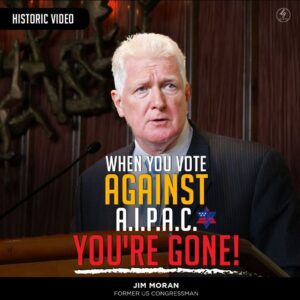 WHEN YOU VOTE AGAINST A.I.P.A.C. YOU’RE GONE!