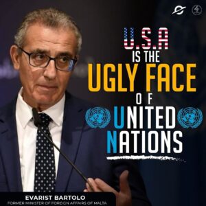 U.S.A IS THE UGLY FACE OF UNITED NATIONS