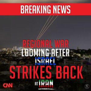 BREAKING NEWS REGIONAL WAR LOOMING AFTER ISRAEL STRIKES BACK AT IRAN