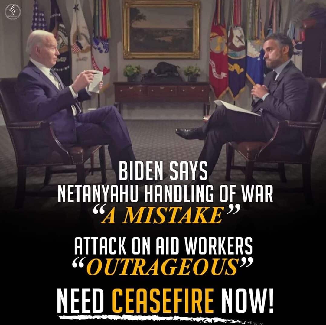 BIDEN-SAYS-NETANYAHU-HANDLING-OF-WAR-A-MISTAKE-ATTACK-ON-AID-WORKERS-OUTRAGEOUS-NEED-CEASEFIRE-NOW-e1712828398811