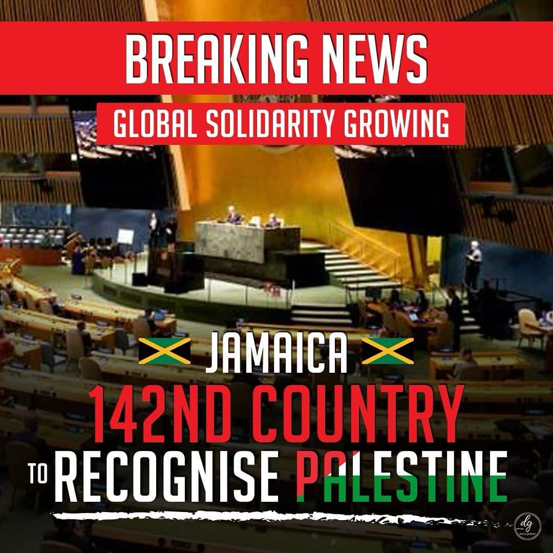 BREAKING-NEWS-GLOBAL-SOLIDARITY-GROWING-JAMAICA-142ND-COUNTRY-RECOGNISE-PALESTINE