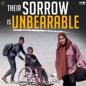 THEIR SORROW UNBEARABLE
