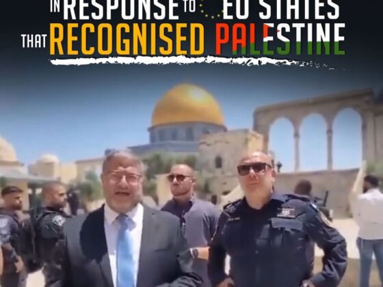 BER-GVIR STORMS AL-AQSA MOSQUE IN RESPONSE TO EU STATES THAT RECOGNISED PALESTINE