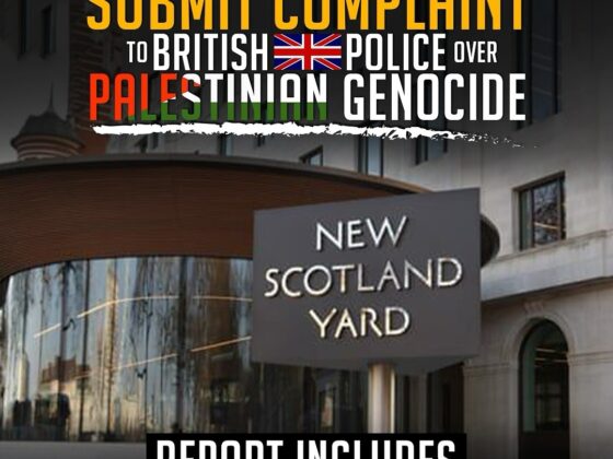 HUMAN RIGHTS GROUP SUBMIT COMPLAINT TO BRITISH POLICE OVER PALESTINIAN GENOCIDE REPORT INCLUDES 5 BRITISH MINISTERS!