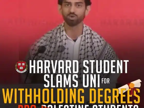 HARVARD STUDENT SLAMS UNI FOR WITHOLDING DEGREES