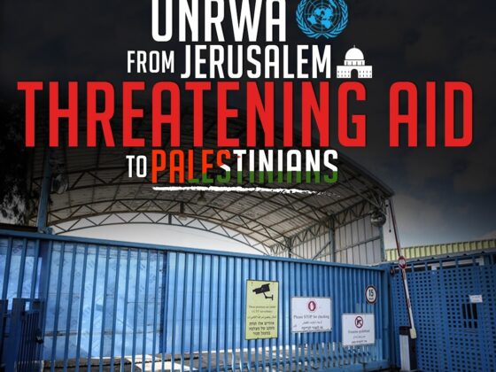 ISRAEL EXPELS UNRWA FROM JERUSALEM THREATENING AID TO PALESTINIANS