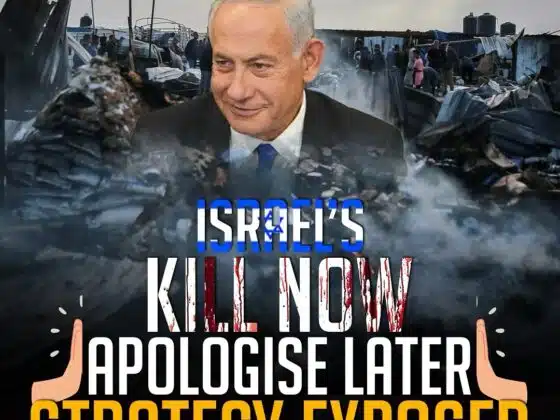 ISRAEL'S KILL NOW APOLOGISE LATER STRATEGY EXPOSED