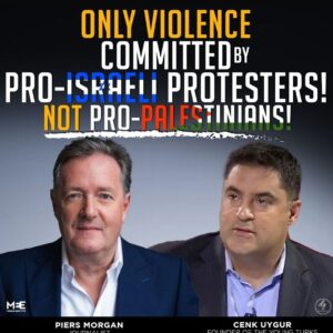 ONLY VIOLENCE COMMITTED BY PRO-ISRAELI PROTESTERS! NOT PRO-PALESTINIANSI