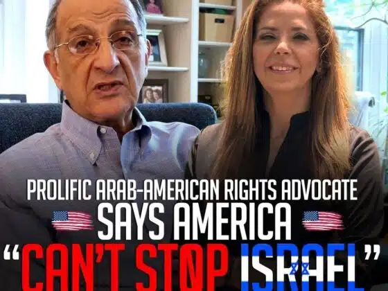 PROLIFIC ARAB-AMERICAN RIGHTS ADVOCATE SAYS AMERICA 'CAN'T STOP ISRAEL"