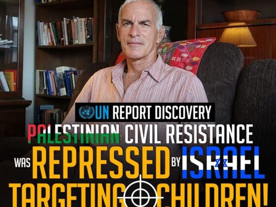 UN REPORT PALESTINIAN CIVIL RESISTANCE WAS REPRESSED BY ISRAEL TARGETING CHILDREN