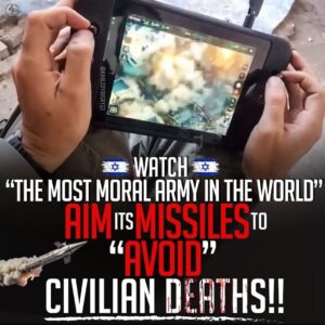 شاهدوا “الجيش الأكثر أخلاقية في العالم” يستخدم الصواريخ “لتجنب” مقتل المدنيين!!