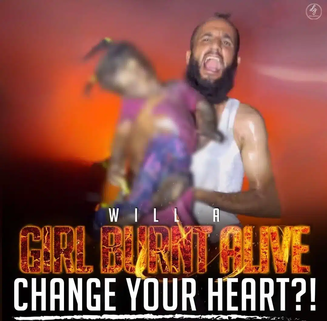 A GIRL BURNT ALIVE CHANGE YOUR HEART?!