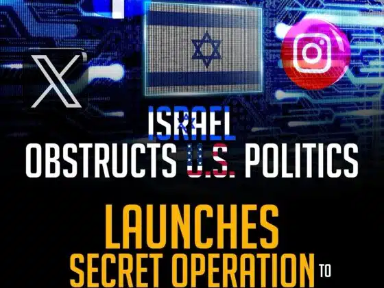ISRAEL OBSTRUCTS U.S. POLITICS