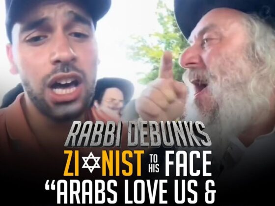 RABBI DEBUNKS ZIONIST