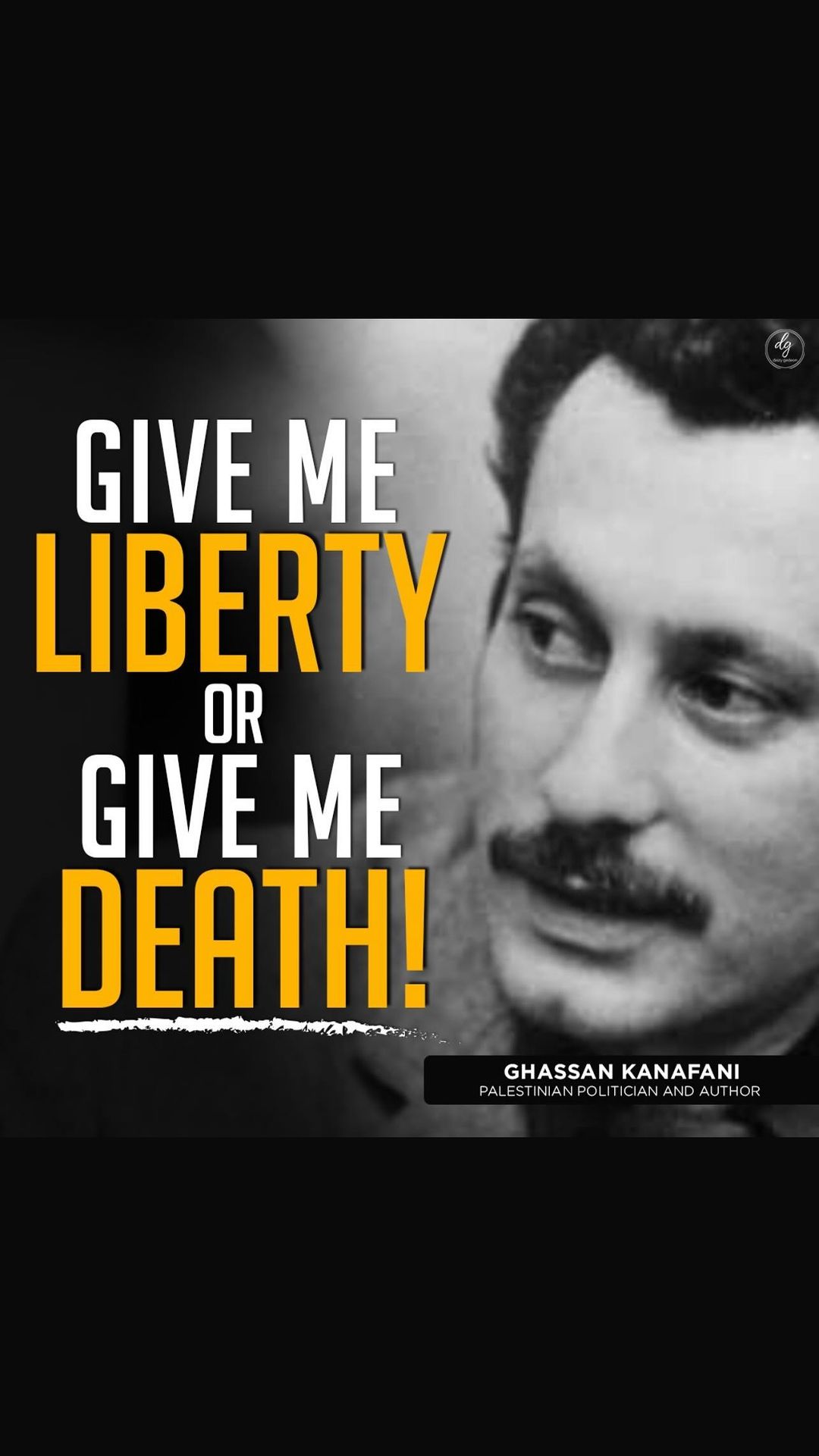 GIVE ME LIBERTY OR GIVE ME DEATH!