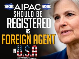 AIPAC SHOULD BE REGISTERED AS FOREIGN AGENT