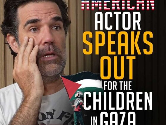 AMERICAN ACTOR SPEAKS OUT FOR THE CHILDREN IN GAZA