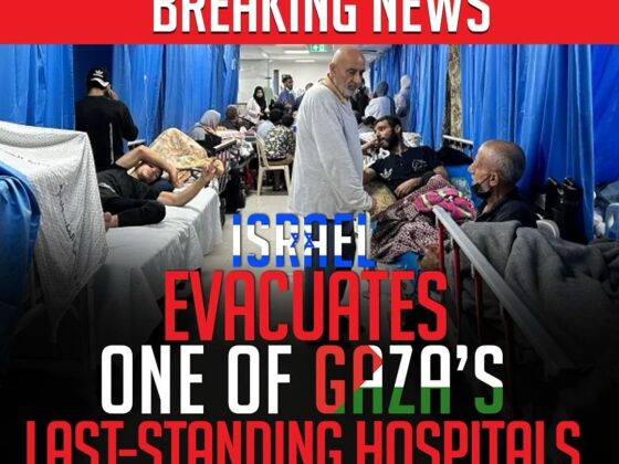 BREAKING NEWS ISRAEL EVACUATES ONE OF GAZA'S LAST-STANDING HOSPITALS