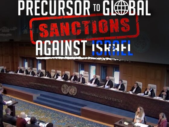 HISTORIC ICJ RULING PRECURSOR TO GLOBAL SANCTIONS AGAINST ISRAEL