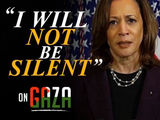 "I WILL NOT BE SILENT" ON GAZA