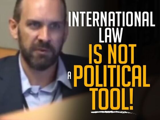 INTERNATIONAL LAW IS NOT A POLITICAL TOOL!